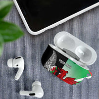 New Zealand and Wales Rugby Custom AirPods Case Aotearoa All Black Combine Welsh Dragon LT14 - Polynesian Pride