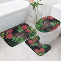 Meri Kirihimete New Zealand Bathroom Set Piwakawaka Koru Fern Mix Pohutukawa LT14 - Polynesian Pride