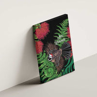Meri Kirihimete New Zealand Canvas Wall Art Piwakawaka Koru Fern Mix Pohutukawa LT14 - Polynesian Pride