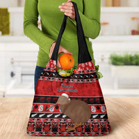 New Zealand Christmas Grocery Bag Aotearoa Kiwi Meri Kirihimete Red Version LT14 - Polynesian Pride
