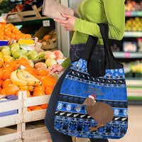 New Zealand Christmas Grocery Bag Aotearoa Kiwi Meri Kirihimete Blue Version LT14 - Polynesian Pride