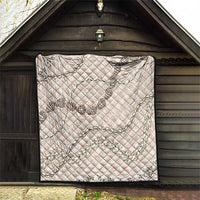 Beige Aloha Hawaii Shell Lei Quilt Palaka Hebrew Cone Honey Cowrie Elegant Curves - Polynesian Pride