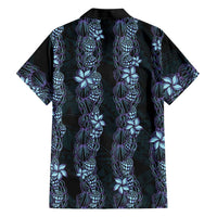 Purple Paradise Hawaii Shell Lei Family Matching Mermaid Dress and Hawaiian Shirt Hawaiian Sunrise Shell Hebrew Cone Plumeria LT14 - Polynesian Pride