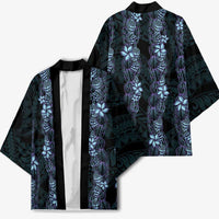 Purple Paradise Hawaii Shell Lei Kimono Hawaiian Sunrise Shell Hebrew Cone Plumeria - Polynesian Pride