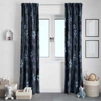Purple Paradise Hawaii Shell Lei Window Curtain Hawaiian Sunrise Shell Hebrew Cone Plumeria - Polynesian Pride