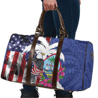 United States Guam Travel Bag USA Eagle Guahan Seal Bougainvillea LT14 - Polynesian Pride