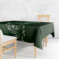 Personalised All Green New Zealand Darts Tablecloth Aoteroa Fern Maori Galaxy Style LT14 - Polynesian Pride