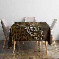 Personalised All Gold New Zealand Darts Tablecloth Aoteroa Fern Maori Galaxy Style LT14 - Polynesian Pride