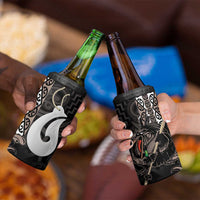 Aotearoa Hei Matau 4 in 1 Can Cooler Tumbler Haka Kiwi Mix Maori Mangopare LT14 - Polynesian Pride