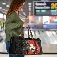 Japanese Dragon Katana Enso Travel Bag Japan Pagoda Seamless Cloud - Polynesian Pride