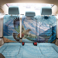 New Zealand South Island Back Car Seat Cover Te Waipounamu Aoraki Kea Bird LT14 - Polynesian Pride