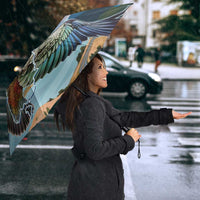 New Zealand South Island Umbrella Te Waipounamu Aoraki Kea Bird LT14 - Polynesian Pride