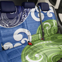 Southland New Zealand Back Car Seat Cover Maori Koru Flag Color LT14 - Polynesian Pride
