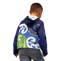 Southland New Zealand Kid Hoodie Maori Koru Flag Color LT14 - Polynesian Pride