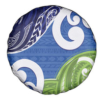 Southland New Zealand Spare Tire Cover Maori Koru Flag Color LT14 - Polynesian Pride