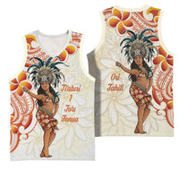 Heiva i Tahiti Basketball Jersey Ori Tahitian Dance Tiare Maori