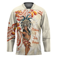 Heiva i Tahiti Hockey Jersey Ori Tahitian Dance Tiare Maori