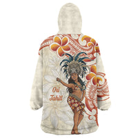 Heiva i Tahiti Wearable Blanket Hoodie Ori Tahitian Dance Tiare Maori LT14 - Polynesian Pride
