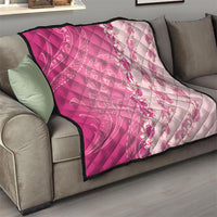 Heiva i Tahiti Quilt Tahitian Tiare Maori Cowrie Lei Pink