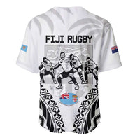 New Zealand And Fiji Tapa Rugby Baseball Jersey Haka Dance Mix Cibi Dance Together LT14 - Polynesian Pride