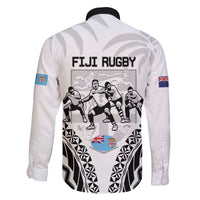 New Zealand And Fiji Tapa Rugby Family Matching Tank Maxi Dress and Hawaiian Shirt Haka Dance Mix Cibi Dance Together LT14 - Polynesian Pride