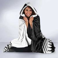 New Zealand And Fiji Tapa Rugby Hooded Blanket Haka Dance Mix Cibi Dance Together LT14 - Polynesian Pride