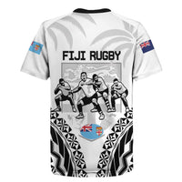 New Zealand And Fiji Tapa Rugby Rugby Jersey Haka Dance Mix Cibi Dance Together LT14 - Polynesian Pride