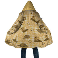 Yellow Palaka Hawaii Cowboy Cloak Puakenikeni Lei Paniolo Papale Seamless Vibes LT14 Unisex Yellow - Polynesian Pride