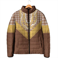 Aloha Hawaii Cowboy Custome Padded Jacket Puakenikeni Lei Palaka Tassel Style - Polynesian Pride