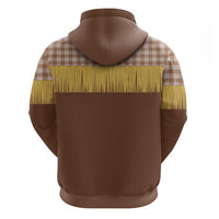 Aloha Hawaii Cowboy Custome Zip Hoodie Puakenikeni Lei Palaka Tassel Style LT14 - Polynesian Pride