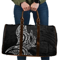 New Zealand Hammerhead Shark Travel Bag Maori Haehae Mangopare Black LT14 Black - Polynesian Pride