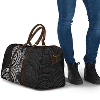 New Zealand Hammerhead Shark Travel Bag Maori Haehae Mangopare Black LT14 - Polynesian Pride