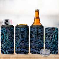 New Zealand Hammerhead Shark 4 in 1 Can Cooler Tumbler Maori Haehae Mangopare Galaxy LT14 - Polynesian Pride