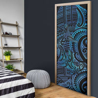 New Zealand Hammerhead Shark Door Cover Maori Haehae Mangopare Galaxy LT14 - Polynesian Pride