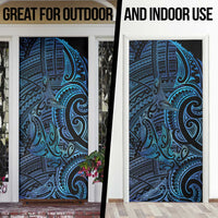New Zealand Hammerhead Shark Door Cover Maori Haehae Mangopare Galaxy LT14 - Polynesian Pride