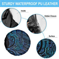 New Zealand Hammerhead Shark Spare Tire Cover Maori Haehae Mangopare Galaxy LT14 - Polynesian Pride