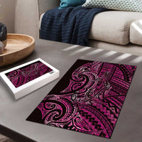 New Zealand Hammerhead Shark Puzzle Maori Haehae Mangopare Pink - Polynesian Pride