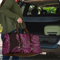 New Zealand Hammerhead Shark Travel Bag Maori Haehae Mangopare Pink LT14 - Polynesian Pride