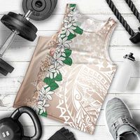 Cook Islands Tiare Maori With Conch Shell Men Tank Top 2025 Pasifika Polynesian Tattoo