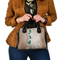 Cook Islands Tiare Maori With Conch Shell Shoulder Handbag 2025 Pasifika Polynesian Tattoo