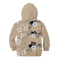 Bula Fiji Iri Buli Kid Hoodie Woven Fan With Fijian Tapa LT14 - Polynesian Pride