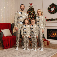 Bula Fiji Iri Buli Christmas Pajama Set Woven Fan With Fijian Tapa LT14 - Polynesian Pride