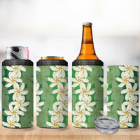 Ia Orana Tahiti Tiare Maori Seamless Style 4 in 1 Can Cooler Tumbler LT14 - Polynesian Pride