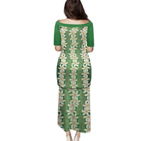 Ia Orana Tahiti Tiare Maori Seamless Style Family Matching Puletasi and Hawaiian Shirt LT14 - Polynesian Pride
