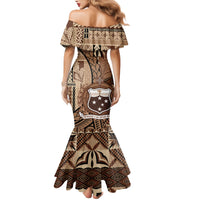 Samoa Siapo Family Matching Mermaid Dress and Hawaiian Shirt Happy Independence Day Vintage Vibes LT14 - Polynesian Pride