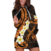 Liver Cancer Awareness Month Hoodie Dress Awareness Is Key Orange Polynesian Ribbon LT14 Orange - Polynesian Pride