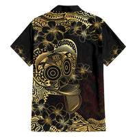 Frangipani Festival Rabaul Hawaiian Shirt PNG Tribal Baining Mask Tattoo LT14 - Polynesian Pride