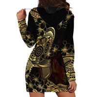 Frangipani Festival Rabaul Hoodie Dress PNG Tribal Baining Mask Tattoo LT14 - Polynesian Pride