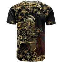 Frangipani Festival Rabaul T Shirt PNG Tribal Baining Mask Tattoo LT14 - Polynesian Pride