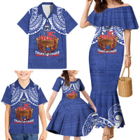 Toa Samoa Rugby Family Matching Mermaid Dress and Hawaiian Shirt 685 Pride Tanoa Ula Fala LT14 - Polynesian Pride